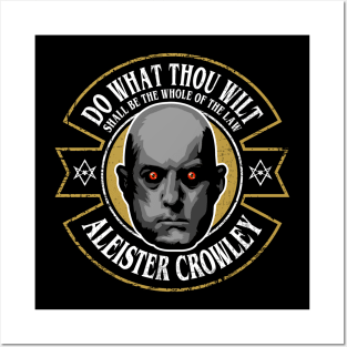 Aleister Crowley, Do what thou wilt Posters and Art